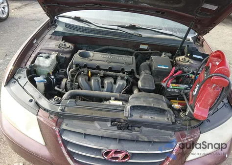 2010 Hyundai Sonata Gls z USA, uszkodzony, nr VIN 5NPET4AC2AH638218